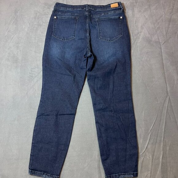 Judy Blue Kat Cook Denim Boyfriend Fit High Rise Jeans Style JB8114DK Size 15/32 - Picture 10 of 11